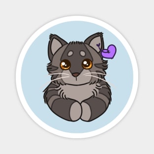 ty beanie graystripe Magnet